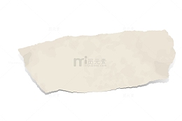 手绘白色纸条