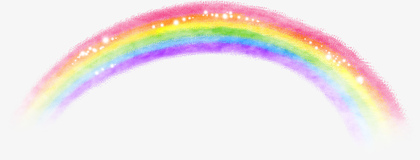 唯美精美炫酷水彩水墨彩虹