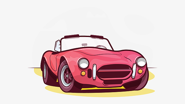 卡通红色跑车(2126x1276)png玩具汽车(800x800)png玩具汽车模形图案