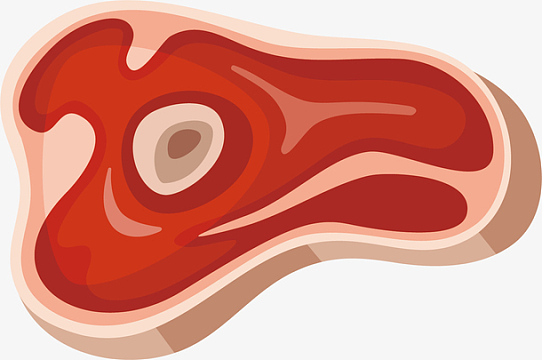 牛肉卡通素材_牛肉卡通图片元素-觅元素