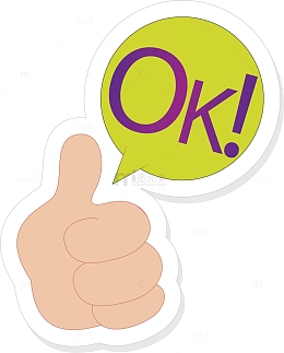 矢量图创意大拇指