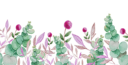 彩色水彩鲜花背景图