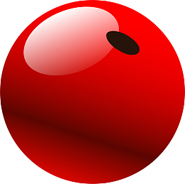 小清新红色珠子