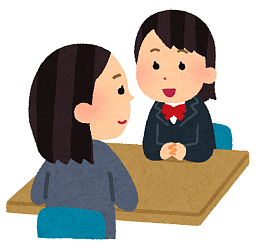 水彩聊天的女孩免抠图