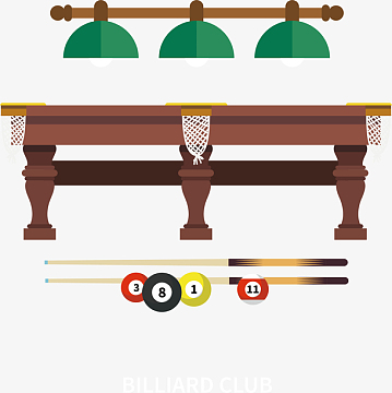 台球桌素材_台球桌图片元素-觅元素