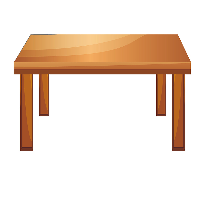 矢量木质桌子下载