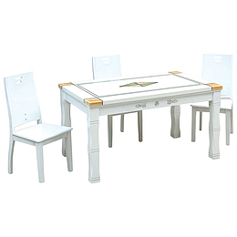 大理石餐桌椅子免抠png