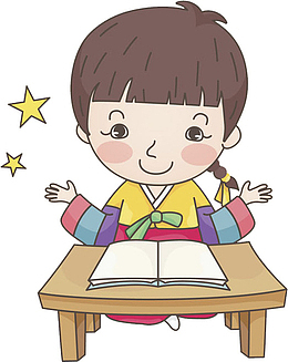 学习的女孩
