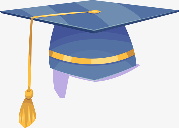 卡通教育帽子素材免费下载_觅元素