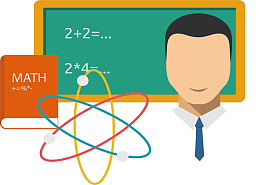 数学老师授课