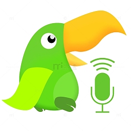 英语趣配音应用图标logo