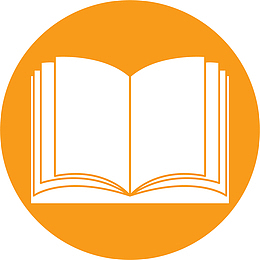 白色书本咖啡色标签