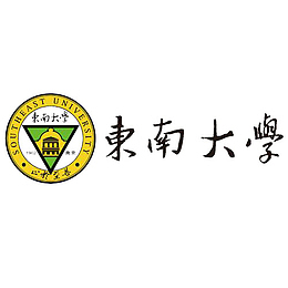 彩色简约装饰东南大学logo