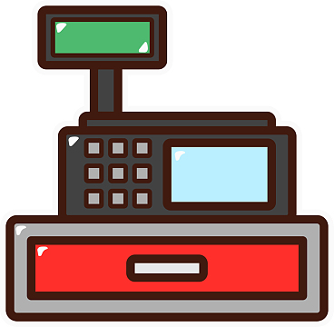 扁平化超市收银机