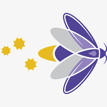 萤火虫插画素材_萤火虫插画图片元素-觅元素