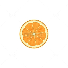 鲜橙切片