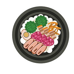 矢量餐饮美食
