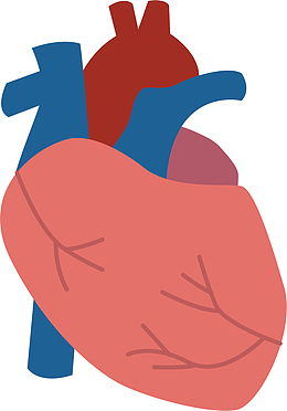 彩色心脏设计素材