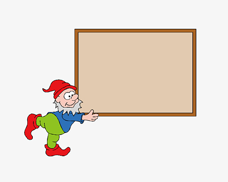 矢量卡通扁平化文本框设计免抠