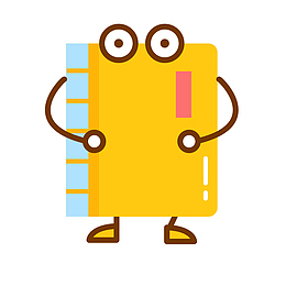 彩色扁平化文学书籍元素