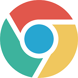 扁平化 logo chrome