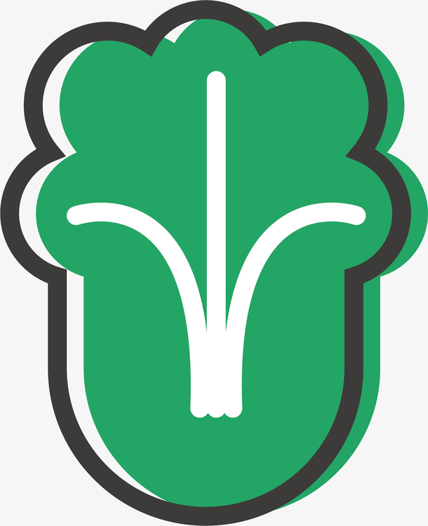 卡通蔬菜设计图标