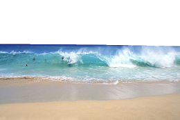 海浪汹涌