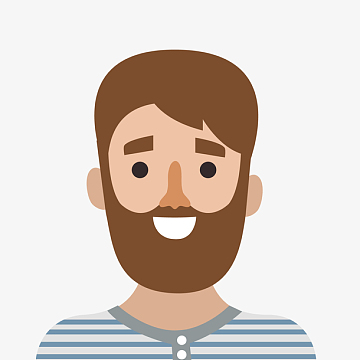 卡通男性人物头像设计