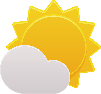 晴天天气设计图标