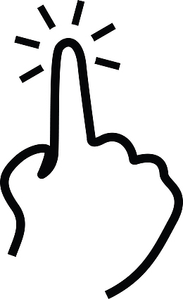 png卡通点击手势png图png卡通左右滑动手势素材图aipng滑动触屏手势