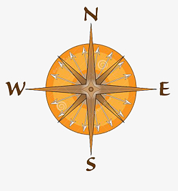 南北方向素材_南北方向png图片下载_觅元素