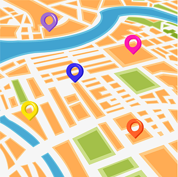 手机电子导航地图