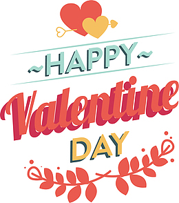 矢量红色婚礼庆祝字体