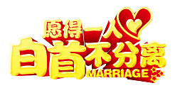 结婚海报