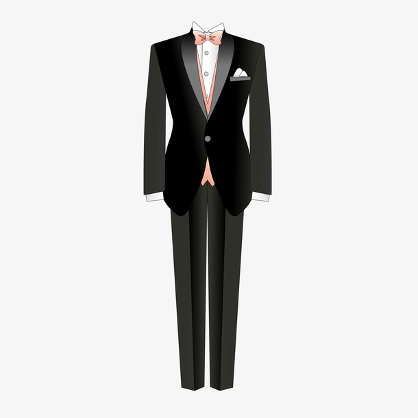 卡通婚礼西装服饰设计