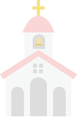 结婚建筑白色教堂