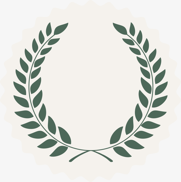 绿色树枝徽章素材免费下载_觅元素