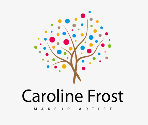 彩色花卉小清新logo