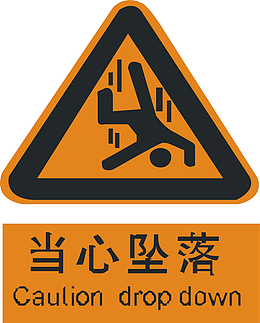 当心坠物