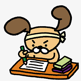 发奋读书的小兔子