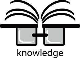 卡通书籍logo矢量图