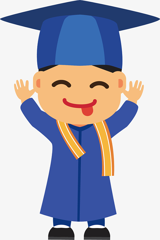 矢量图卡通小博士