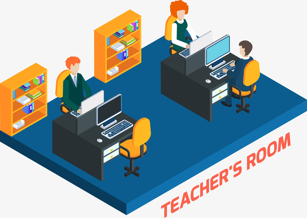教师办公室png图