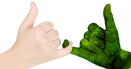 携手环保免抠装饰图案