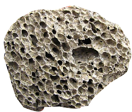 多孔形火山石