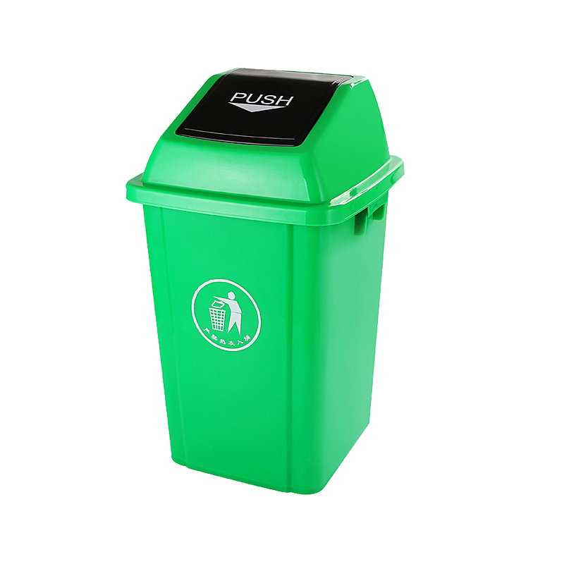 绿色环保垃圾桶设计素材