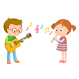 音乐课上演奏歌曲