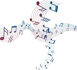 音符彩色音符旋律