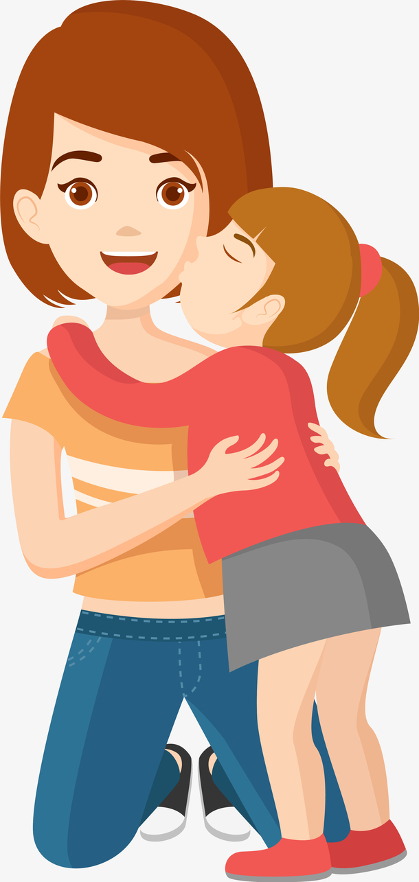 母亲节妈妈和女儿