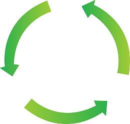 可回收图标矢量素材图